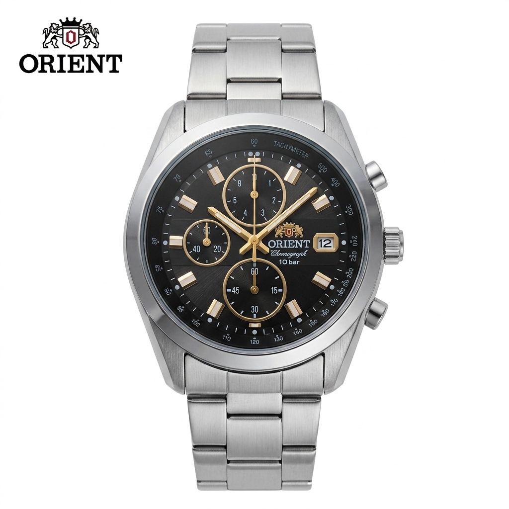 Seiko Watch Presage - Orient Erkek Spor Kuvars Kronograf Saati,