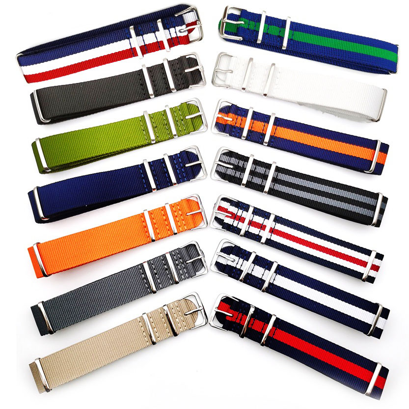 Canvas Strap Watch - Kanvas Bant Naylon saat kayışı Saat