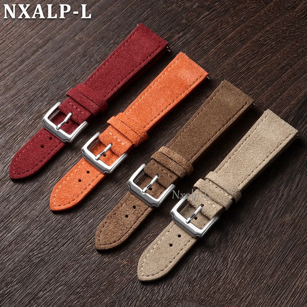 Dayanıklı Süet Sığır Derisi Sa - Suede Strap Watch incelemesi ve fiyatı