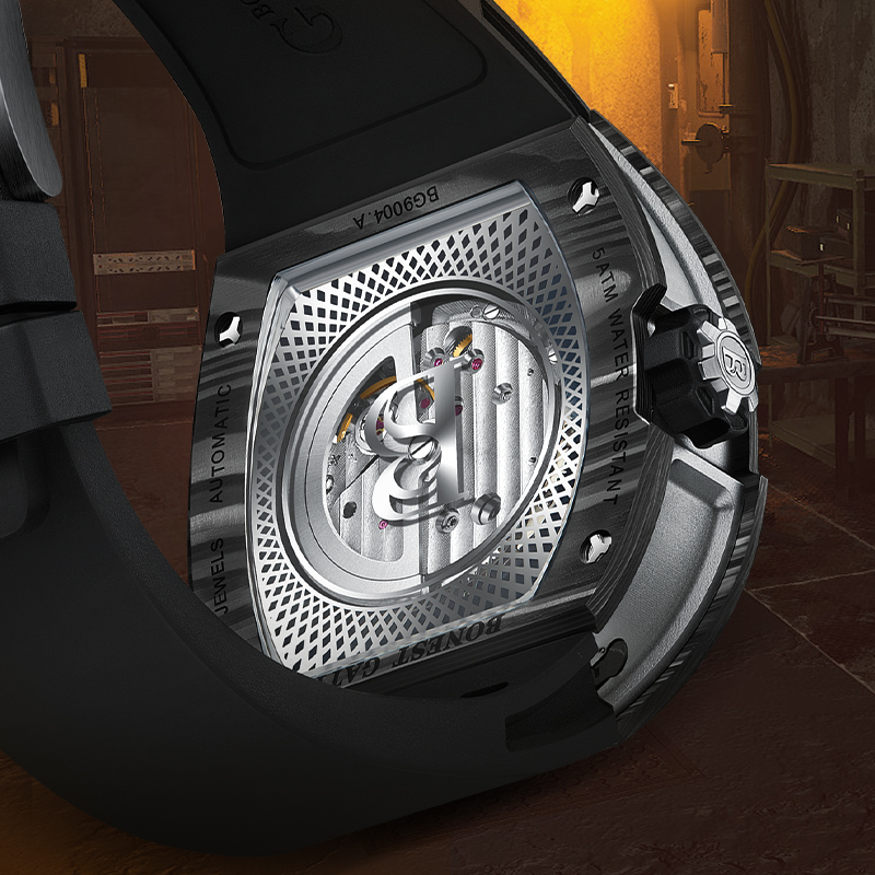 BONEST GATTI Erkek Mekanik Saa - Rubber Strap Diver incelemesi ve fiyatı