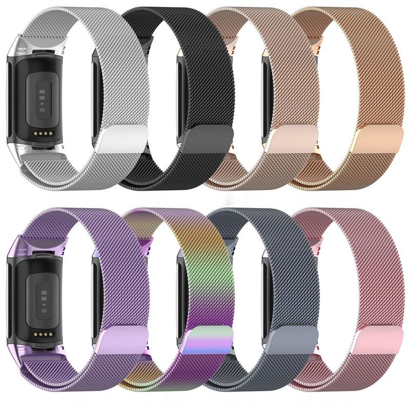 Metal Band Fitbit şarj için 5  - Mesh Strap Metal incelemesi ve fiyatı