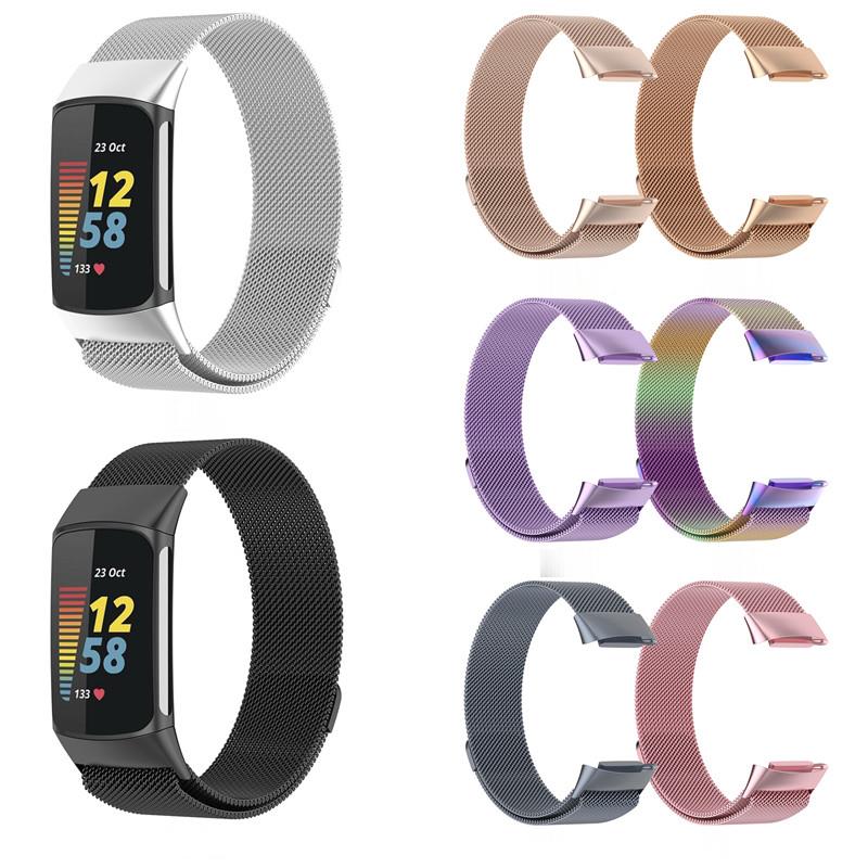 Metal Band Fitbit şarj için 5  - Mesh Strap Metal incelemesi ve fiyatı